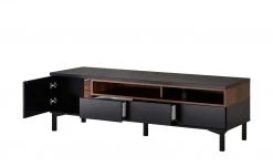 Roomers TV-Lowboard Case | Schwarzbraun / Walnuss (Nachbildung) -Kommode & Sideboards Verkäufe 12202142 9 201811271515