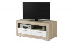 TV-Lowboard Fiesta | Eiche sägerau (Nachbildung) / Weiß -Kommode & Sideboards Verkäufe 12202227 5 201811271517