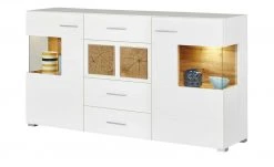 Sideboard Cortina | Weiß/ Eiche Altholz (Nachbildung) -Kommode & Sideboards Verkäufe 12203596 1 202106232232