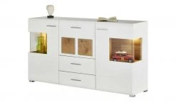 Sideboard Cortina | Weiß/ Eiche Altholz (Nachbildung) -Kommode & Sideboards Verkäufe 12203596 5 202106232232