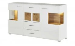 Sideboard Cortina | Weiß/ Eiche Altholz (Nachbildung) -Kommode & Sideboards Verkäufe 12203596 6 202106232232