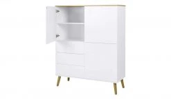 Roomers Highboard mit 3 Türen und 3 Schüben Scan | Weiß -Kommode & Sideboards Verkäufe 12204181 3 201811271527