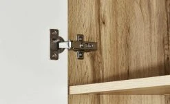 Vitrine Cortina | Weiß / Eiche Altholz (Nachbildung) -Kommode & Sideboards Verkäufe 12204468 7 202106232232