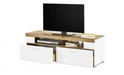 Lowboard groß Cortina | Weiß / Eiche Altholz (Nachbildung) -Kommode & Sideboards Verkäufe 12204471 5 201908222239