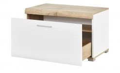 Lowboard klein Cortina | Weiß / Eiche Altholz (Nachbildung) -Kommode & Sideboards Verkäufe 12204472 8 202111032233