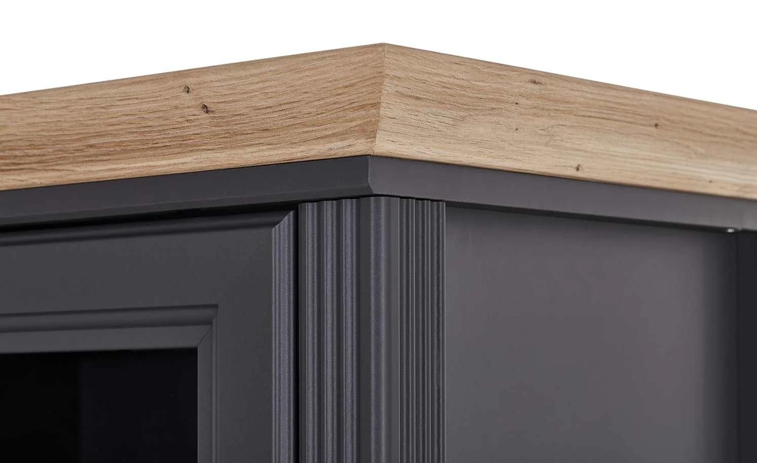 Highboard Varese | Graphitgrau / Asteiche (Nachbildung) 12 Highboard Varese | Graphitgrau / Asteiche (Nachbildung) – Bild 12