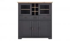Highboard Varese | Graphitgrau / Asteiche (Nachbildung) 18 Highboard Varese | Graphitgrau / Asteiche (Nachbildung) -Kommode & Sideboards Verkäufe 12208842 2 201908092246