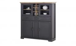 Highboard Varese | Graphitgrau / Asteiche (Nachbildung) 24 Highboard Varese | Graphitgrau / Asteiche (Nachbildung) -Kommode & Sideboards Verkäufe 12208842 8 201908092246