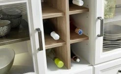 Highboard Varese | Pinie hell (Nachbildung) / Asteiche (Nachbildung)