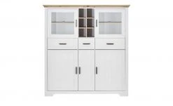 Highboard Varese | Pinie hell (Nachbildung) / Asteiche (Nachbildung) -Kommode & Sideboards Verkäufe 12208855 7 202106282232