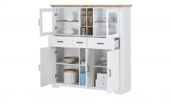 Highboard Varese | Pinie hell (Nachbildung) / Asteiche (Nachbildung) -Kommode & Sideboards Verkäufe 12208855 8 202106282232