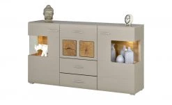 Sideboard Cortina | Basaltgrau / Eiche Altholz (Nachbildung) -Kommode & Sideboards Verkäufe 12209109 20 202106232232