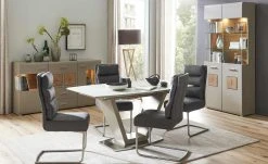 Sideboard Cortina | Basaltgrau / Eiche Altholz (Nachbildung) -Kommode & Sideboards Verkäufe 12209109 7 202106232232