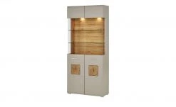 Vitrine Cortina | Basaltgrau / Eiche Altholz (Nachbildung) 38 Vitrine Cortina | Basaltgrau / Eiche Altholz (Nachbildung) -Kommode & Sideboards Verkäufe 12209110 19 202111032233