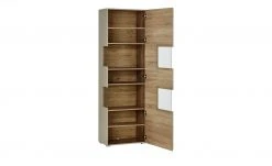 Vitrine Cortina | Basaltgrau / Eiche Altholz (Nachbildung) -Kommode & Sideboards Verkäufe 12209111 18 201908222239