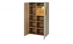 Vitrine Cortina | Basalt / Eiche Altholz (Nachbildung) -Kommode & Sideboards Verkäufe 12209112 14 201908222239