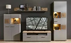 Vitrine Cortina | Basalt / Eiche Altholz (Nachbildung) -Kommode & Sideboards Verkäufe 12209112 6 201908222239