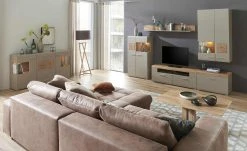 Lowboard groß Cortina | Basaltgrau / Eiche Altholz (Nachbildung) -Kommode & Sideboards Verkäufe 12209114 6 202009142240