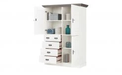 maison bleue Highboard Florian | Weiß / Grau Türen aus Holz -Kommode & Sideboards Verkäufe 12230755 8 202108130002