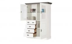 maison bleue Highboard Florian | Weiß / Grau Türen mit Glaseinsatz 18 maison bleue Highboard Florian | Weiß / Grau Türen mit Glaseinsatz -Kommode & Sideboards Verkäufe 12230756 7 202108130002