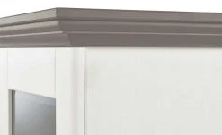 maison bleue Vitrinenaufsatz für Sideboard Florian | Weiß / Grau -Kommode & Sideboards Verkäufe 12230758 6 202108161243