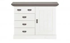 maison bleue Brotschrank Florian | Weiß / Grau -Kommode & Sideboards Verkäufe 12231241 4 202108130002