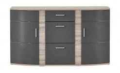 uno Sideboard Onyx | Graphit / Eiche sägerau (Nachbildung) -Kommode & Sideboards Verkäufe 12231578 8 202106111239