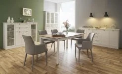 Highboard Laurito | Weiß