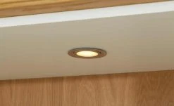 maison bleue Highboard Petit Chalet | Weiß / Asteiche mit Glasboden -Kommode & Sideboards Verkäufe 12232257 12 202207082231