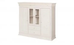 Highboard Bornholm | Kiefer Weiß