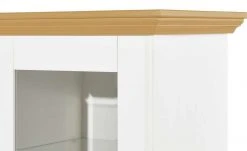 maison bleue Vitrinenaufsatz für Sideboard Florian | Weiß / laugenfarben -Kommode & Sideboards Verkäufe 12234052 5 202108161244