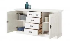 maison bleue Sideboard Florian | Weiß -Kommode & Sideboards Verkäufe 12234080 6 202108130002