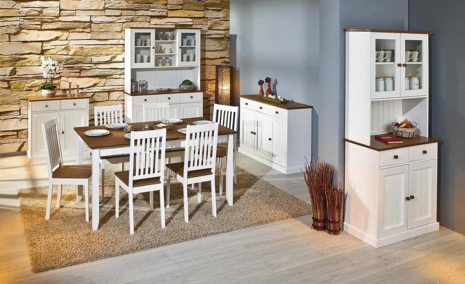 Kommode Muslone | Weiß 2 Kommode Muslone | Weiß – Bild 2