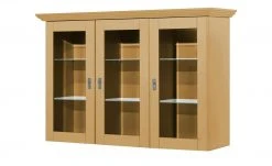 maison bleue Vitrinenaufsatz für Sideboard Florian | laugenfarben