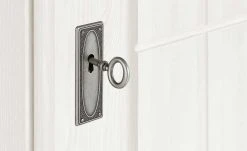 maison bleue Vitrine Florian | Weiß / Grau -Kommode & Sideboards Verkäufe 12235185 3 202108130002