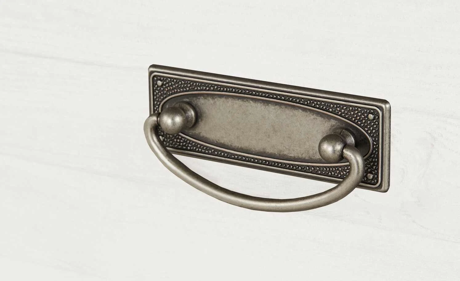 maison bleue Lowboard Florian | Weiß / bernsteinfarben 5 maison bleue Lowboard Florian | Weiß / bernsteinfarben – Bild 5