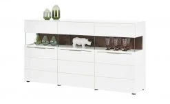 Berger & Rath Sideboard Claro | Weiß-Creme Sichtbare Rückwand: Wildnussbaum -Kommode & Sideboards Verkäufe 12238619 1 202103042233