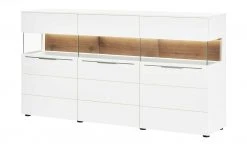 Berger & Rath Sideboard Claro | Weiß-Creme Sichtbare Rückwand: Wildnussbaum -Kommode & Sideboards Verkäufe 12238619 5 202103042233