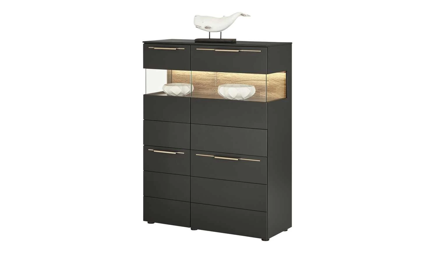 Berger & Rath Highboard Claro | Anthrazit 4 Berger & Rath Highboard Claro | Anthrazit – Bild 4