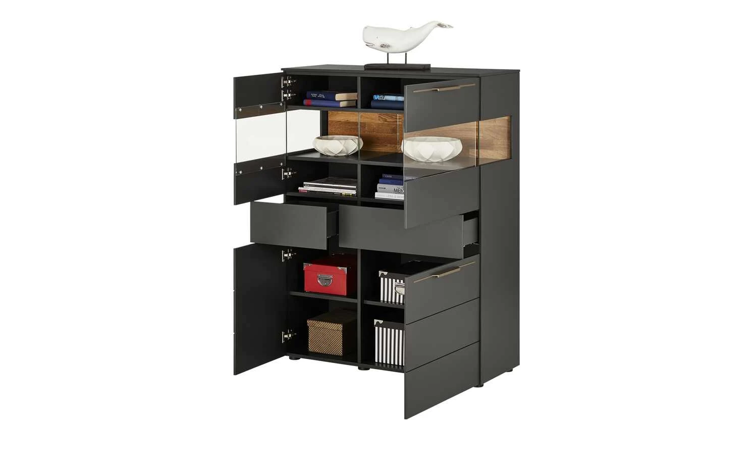 Berger & Rath Highboard Claro | Anthrazit 8 Berger & Rath Highboard Claro | Anthrazit – Bild 8