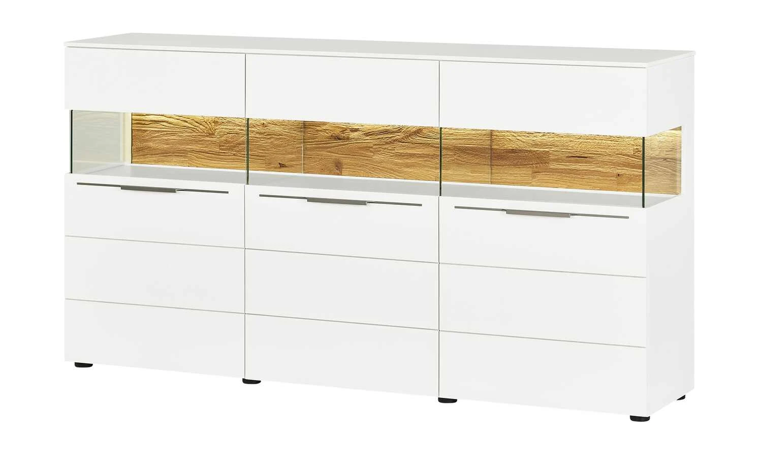 Berger & Rath Sideboard Claro | Weiß-Creme Sichtbare Rückwand: Wildeiche gesandstrahlt 10 Berger & Rath Sideboard Claro | Weiß-Creme Sichtbare Rückwand: Wildeiche gesandstrahlt – Bild 10