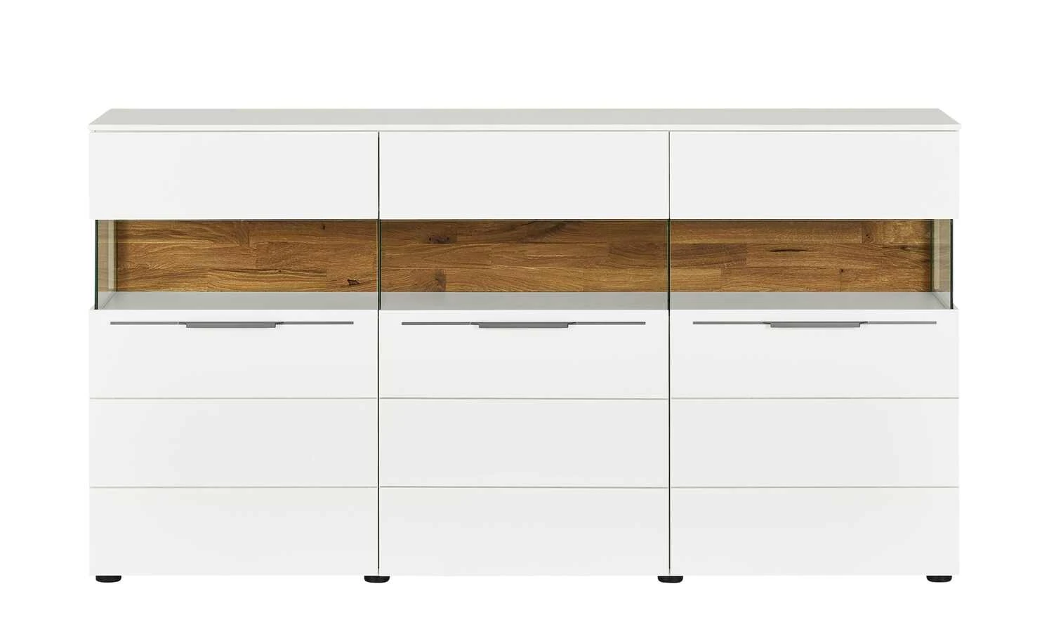 Berger & Rath Sideboard Claro | Weiß-Creme Sichtbare Rückwand: Wildeiche gesandstrahlt 11 Berger & Rath Sideboard Claro | Weiß-Creme Sichtbare Rückwand: Wildeiche gesandstrahlt – Bild 11