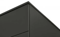 Berger & Rath Vitrine Claro | Anthrazit rechts Sichtbare Rückwand glatt -Kommode & Sideboards Verkäufe 12238690 4 202103042233