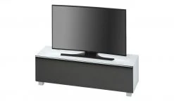 Lowboard Soundbase S | Weiß / Schwarz -Kommode & Sideboards Verkäufe 12344567 6 201901221118