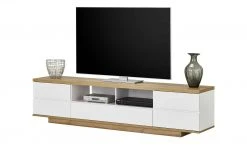 TV-Bank Meßbach III | Weiß / Riviera Eiche (Nachbildung) 14 TV-Bank Meßbach III | Weiß / Riviera Eiche (Nachbildung) -Kommode & Sideboards Verkäufe 12349490 4 201811271607