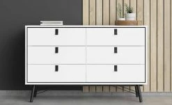 Kommode Rye | Weiß 150|cm