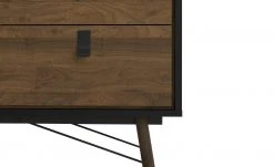 Kommode Rye | Walnuss (Nachbildung) / Schwarz 102|cm -Kommode & Sideboards Verkäufe 13100447 10 202110281301