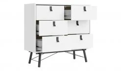 Kommode Rye | Weiß 102|cm -Kommode & Sideboards Verkäufe 13100448 5 202110281301