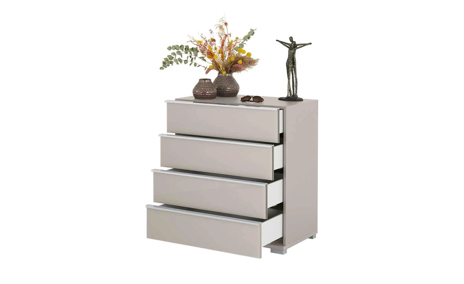 Schubkastenkommode Beda | Kieselgrau Kieselgrau 3 Schubkastenkommode Beda | Kieselgrau Kieselgrau – Bild 3