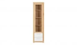 smart Vitrine Oslo | Kernbuche (Nachbildung) / Kernbuche / Weiß -Kommode & Sideboards Verkäufe 13203090 3 202006091056